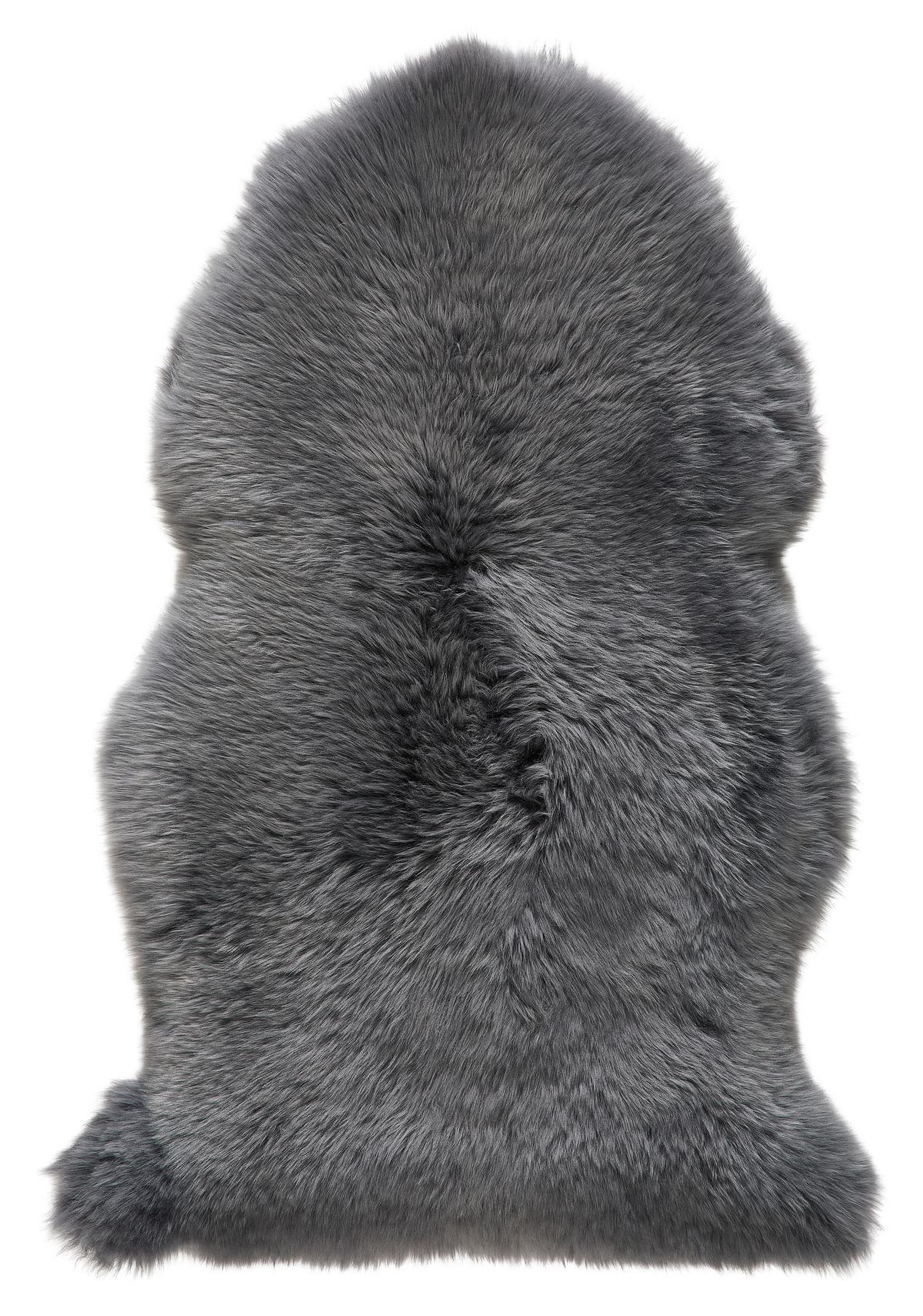 FUTRO OWCZE HOBART - ciemnoszary, Trend, futro (60/90cm) - Linea Natura
