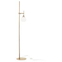 STEHLEUCHTE ERICH - Messingfarben, Basics, Glas/Metall (25/155/25cm) - MAYTONI