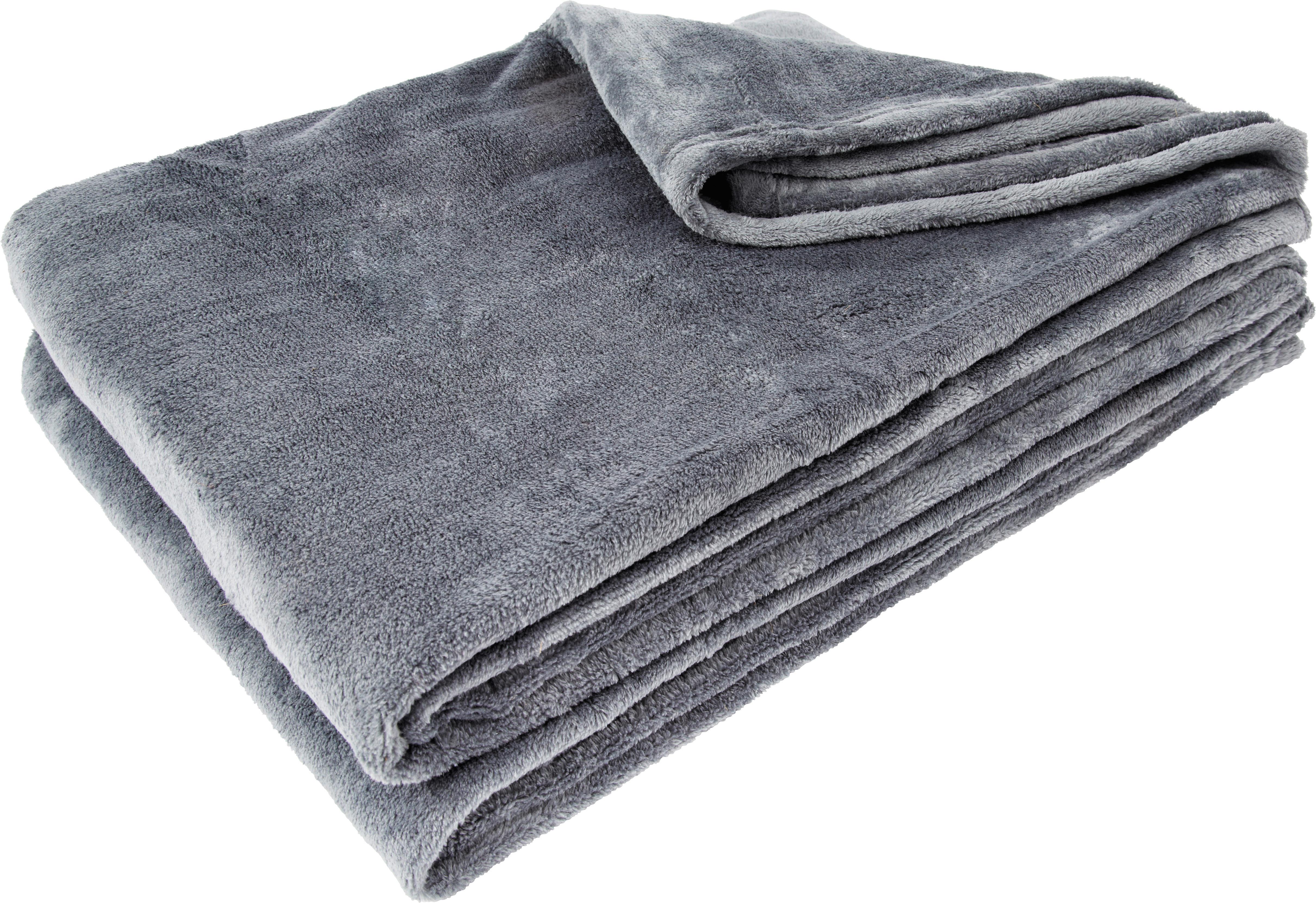 Puha Takaró Kuschelix 140/200cm - antracit, textil (140/200cm) - Modern Living