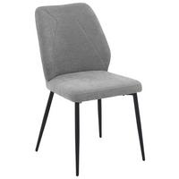 Stolica Tena - siva/crna, Basics, metal/tekstil (46,5/86,5/59cm) - Based