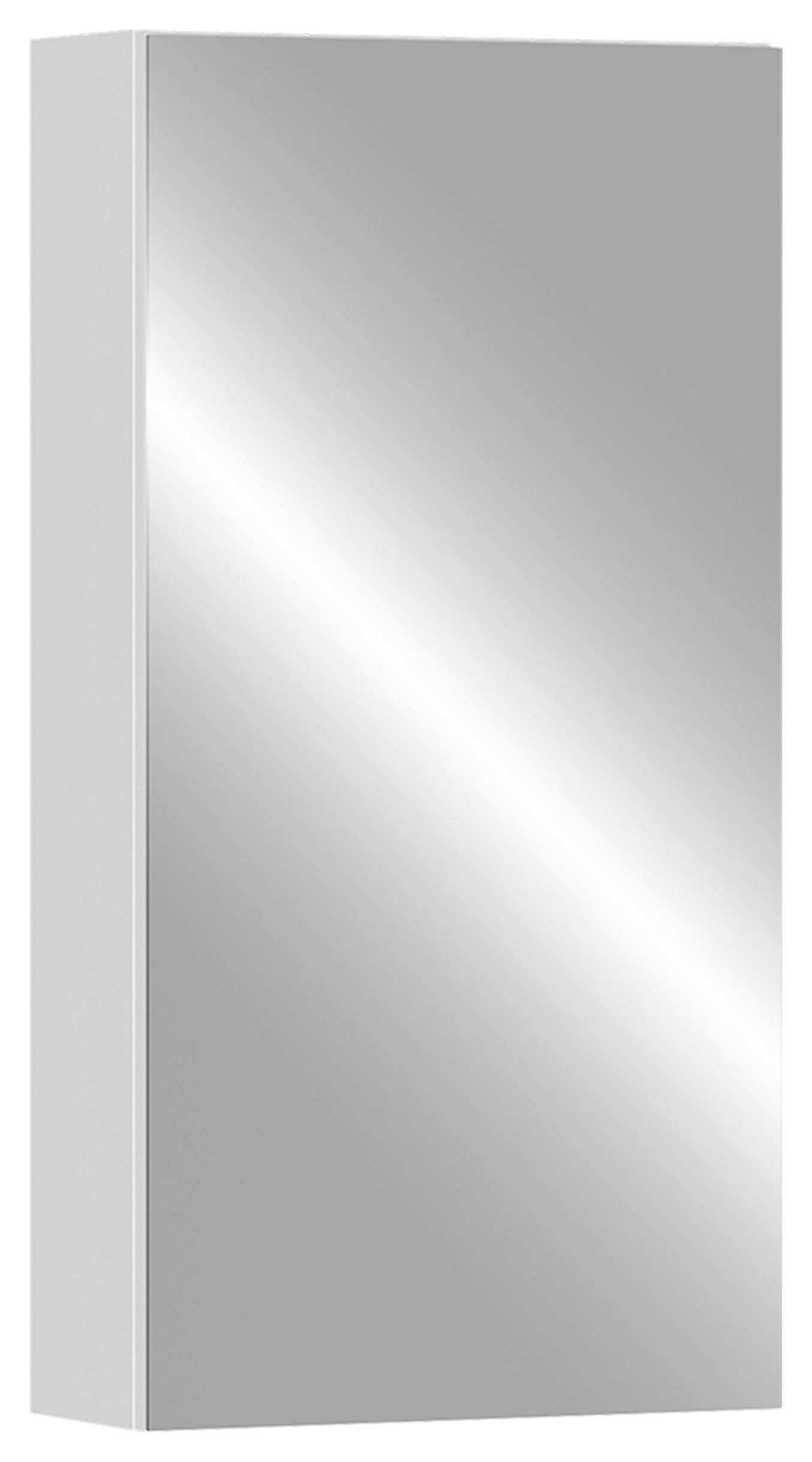 Element S Ogledalom Ina - Konvencionalno, staklo/drvni materijal (35/77/18cm)