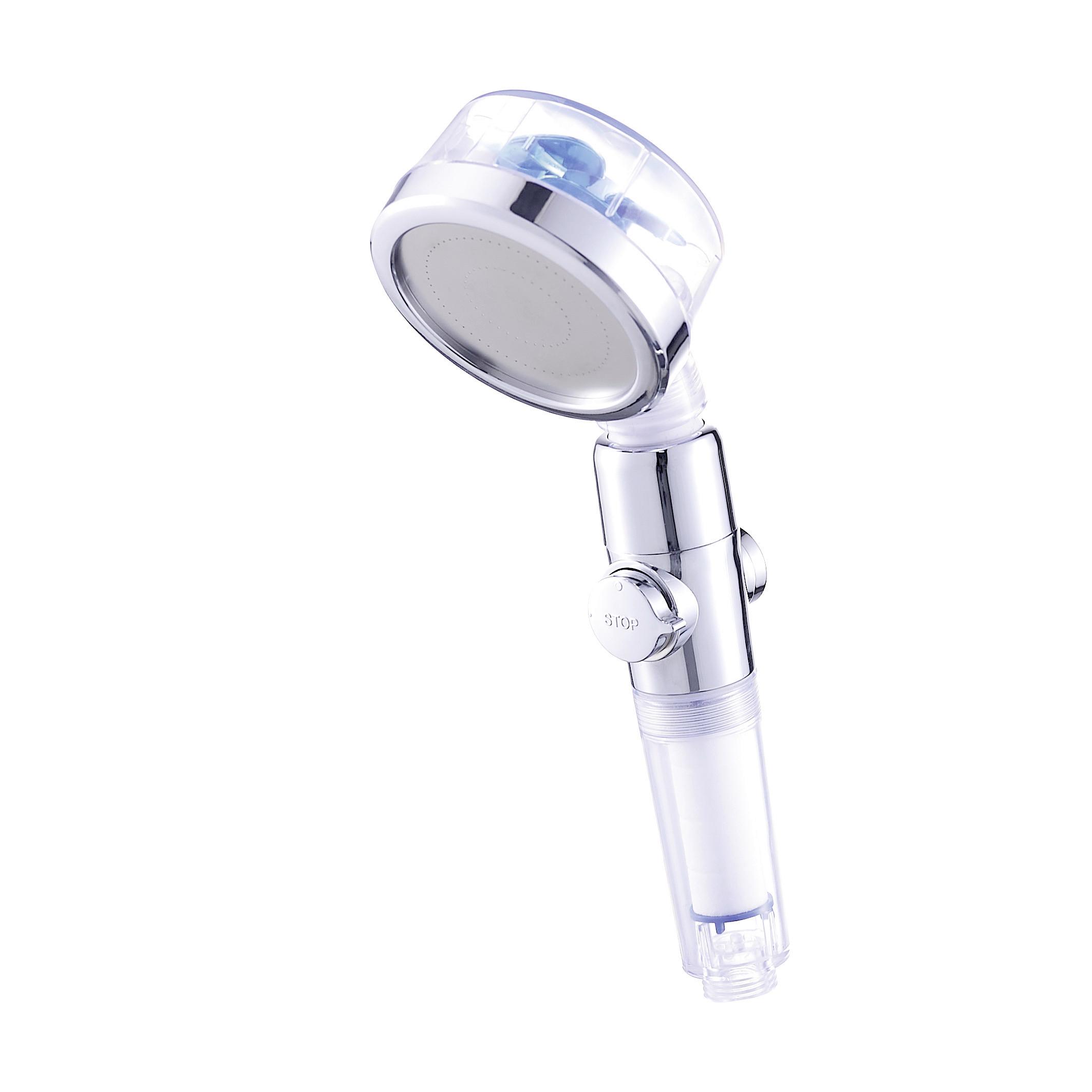 Zuhanyfej Aquadon Ecotornado Blu - kék, Modern, műanyag - Mediashop