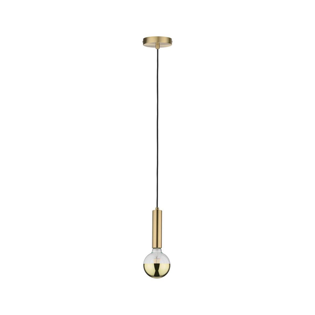 Hängeleuchte Kine in Messingfarben max. 60 Watt - Basics (10/150cm) - Paulmann