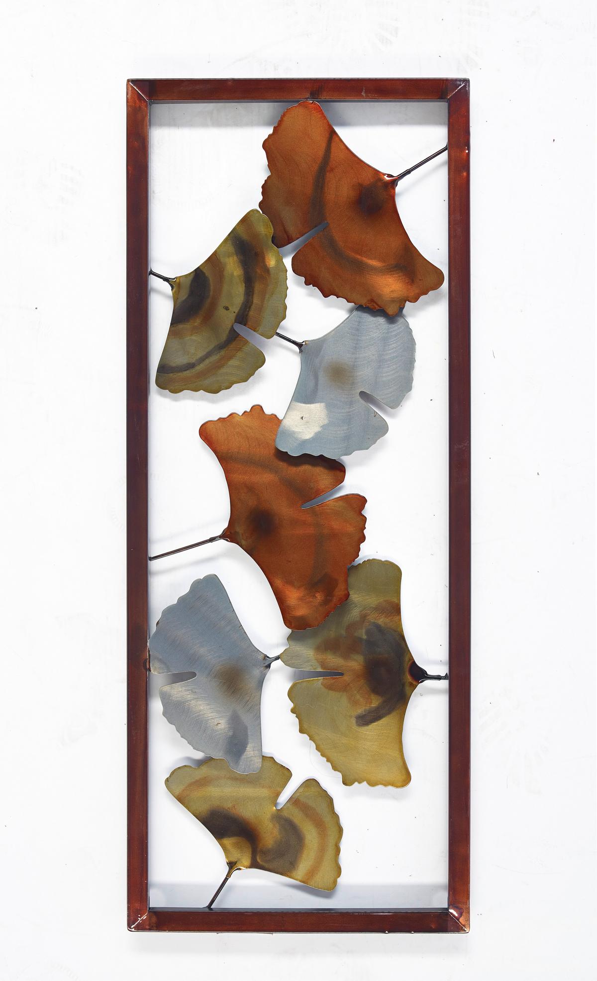 DEKORACJA ŚCIENNA 4AB1228A/B - różnokolorowy, Basics, metal (30,5/76/4cm) - Ambia Home