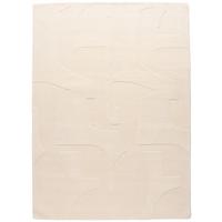 Wollteppich Bermudez Creme ca. 160x230cm - Creme, Basics, Textil (160/230cm)