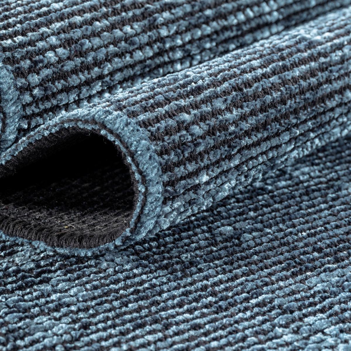 Ravno Tkana Preproga Space, Modra, 80x150cm - modra, Konvencionalno, tekstil (80/150cm) - Novel