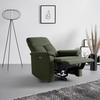 RELAXFÅTÖLJ LEWIS - grön/svart, Modern, metall/trä (81/108/94cm) - Mömax