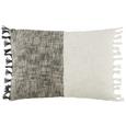 Okrasna Blazina Martina - črna/krem, Trendi, tekstil (40/60cm) - Mömax modern living Okrasna Blazina Martina - črna/krem, Trendi, tekstil (40/60cm) - Mömax modern living