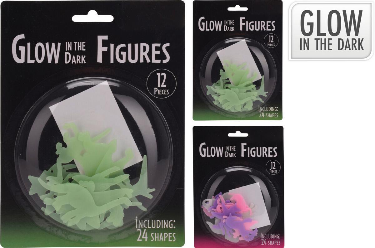 Fali Dekoráció Glow In The Dark - műanyag (15/1/19cm)