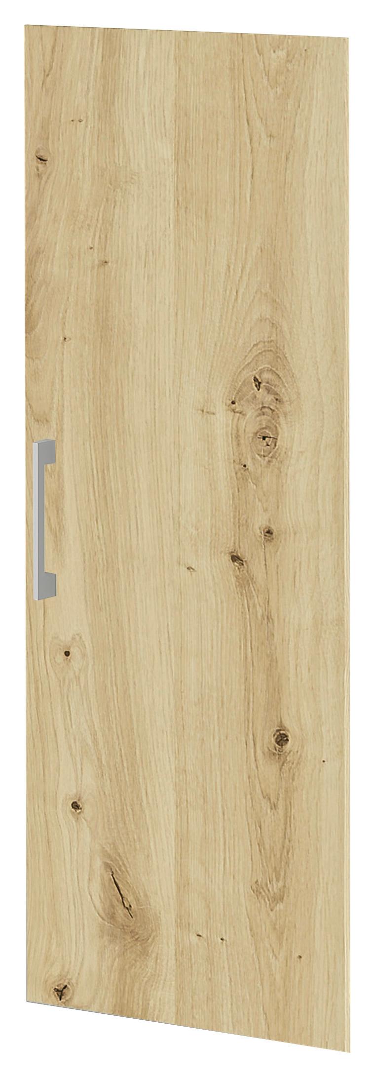 Tür Big Profi Office - Alufarben/Eiche Artisan, Modern, Holzwerkstoff/Metall (38/104/2cm) - Mömax