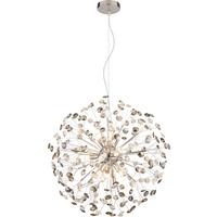 LED-Deckenleuchte Ceylin Klar/Chromfarben max. 3,5 Watt - Klar/Chromfarben, Basics, Glas/Metall (60/150cm)