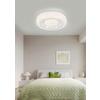 LED-TAKLAMPA ALI - vit/kromfärg, Modern, metall/plast (26/5,5cm) - Mömax