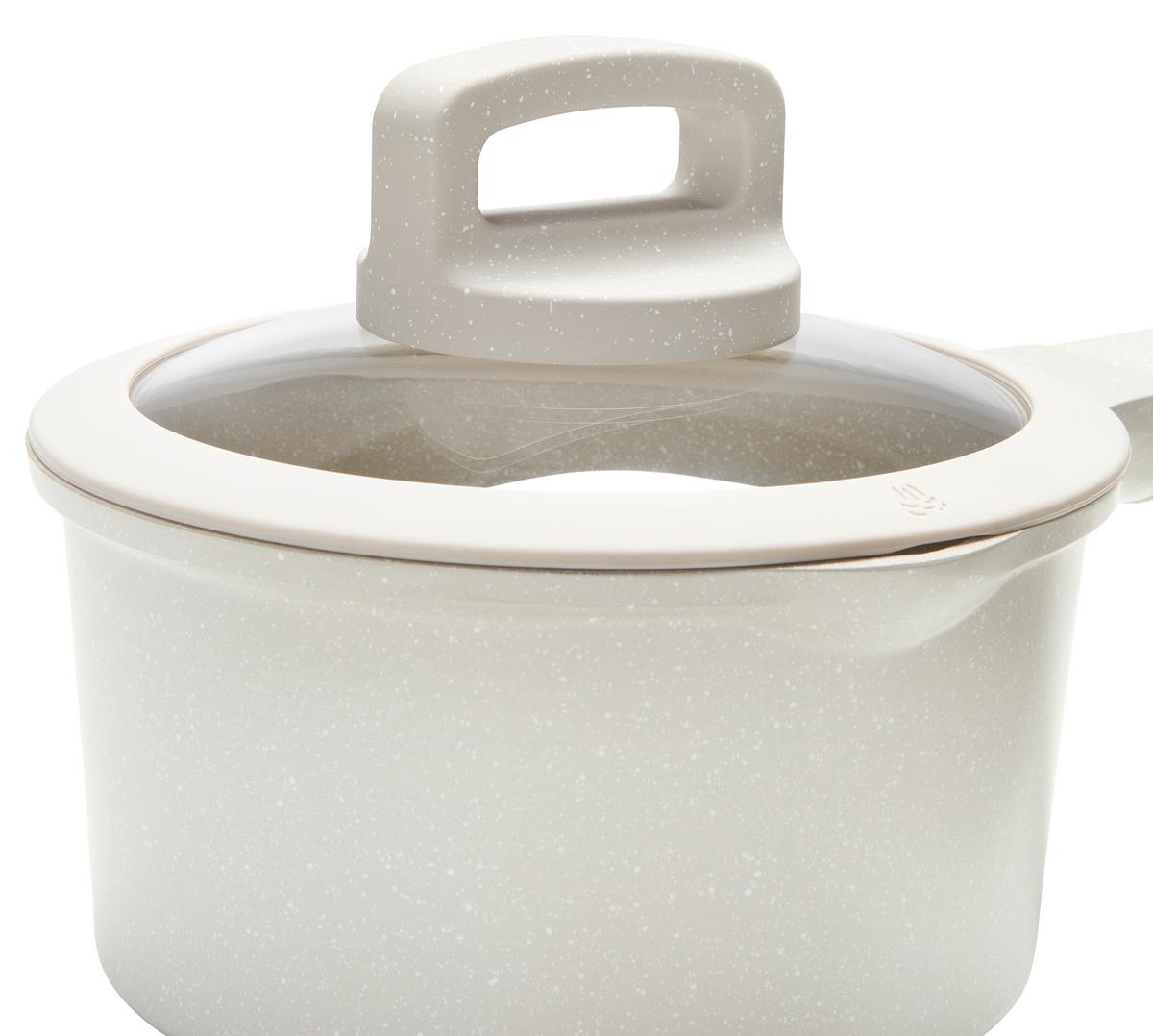 ZESTAW GARNKÓW SAHARA - beżowy/przejrzysty, Basics, tworzywo sztuczne/metal - Homeware Profession.