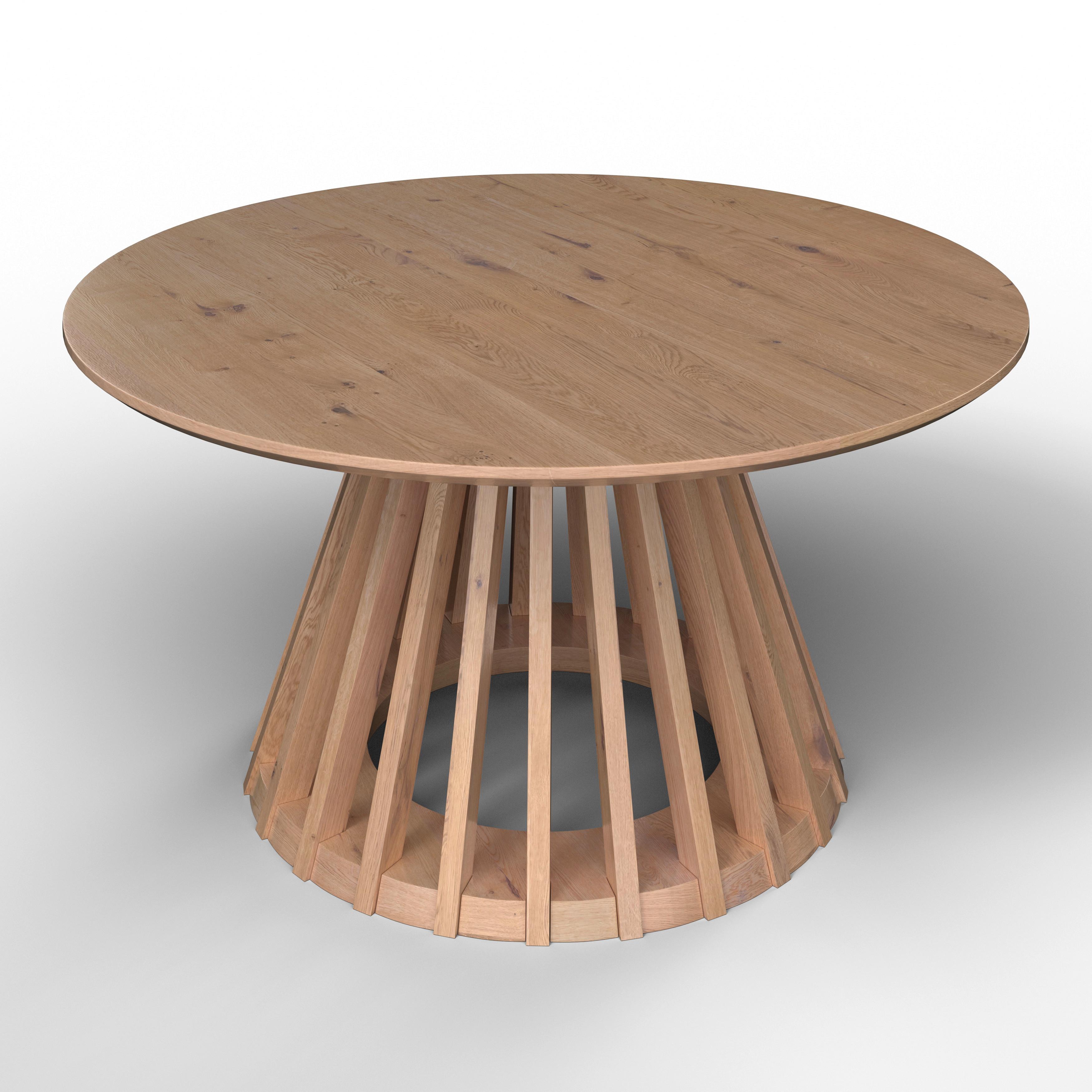 SOFFBORD ENNIO - ekfärgad, Modern, trämaterial/trä (80/40cm) - Bessagi Home
