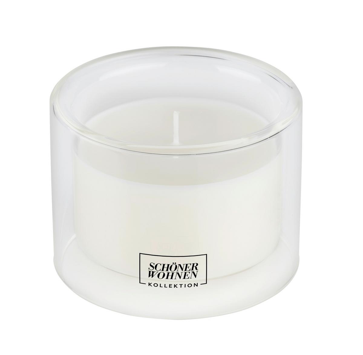 Duftkerze Schöner Wohnen Kollektion Klar - Klar, Design, Glas (9,5/7cm) - Schöner Wohnen