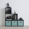 ÉTAGÈRE CASSA 1 -TOP- -BASED- - anthracite, KONVENTIONELL, matériau en bois (112/113/35cm) - Based