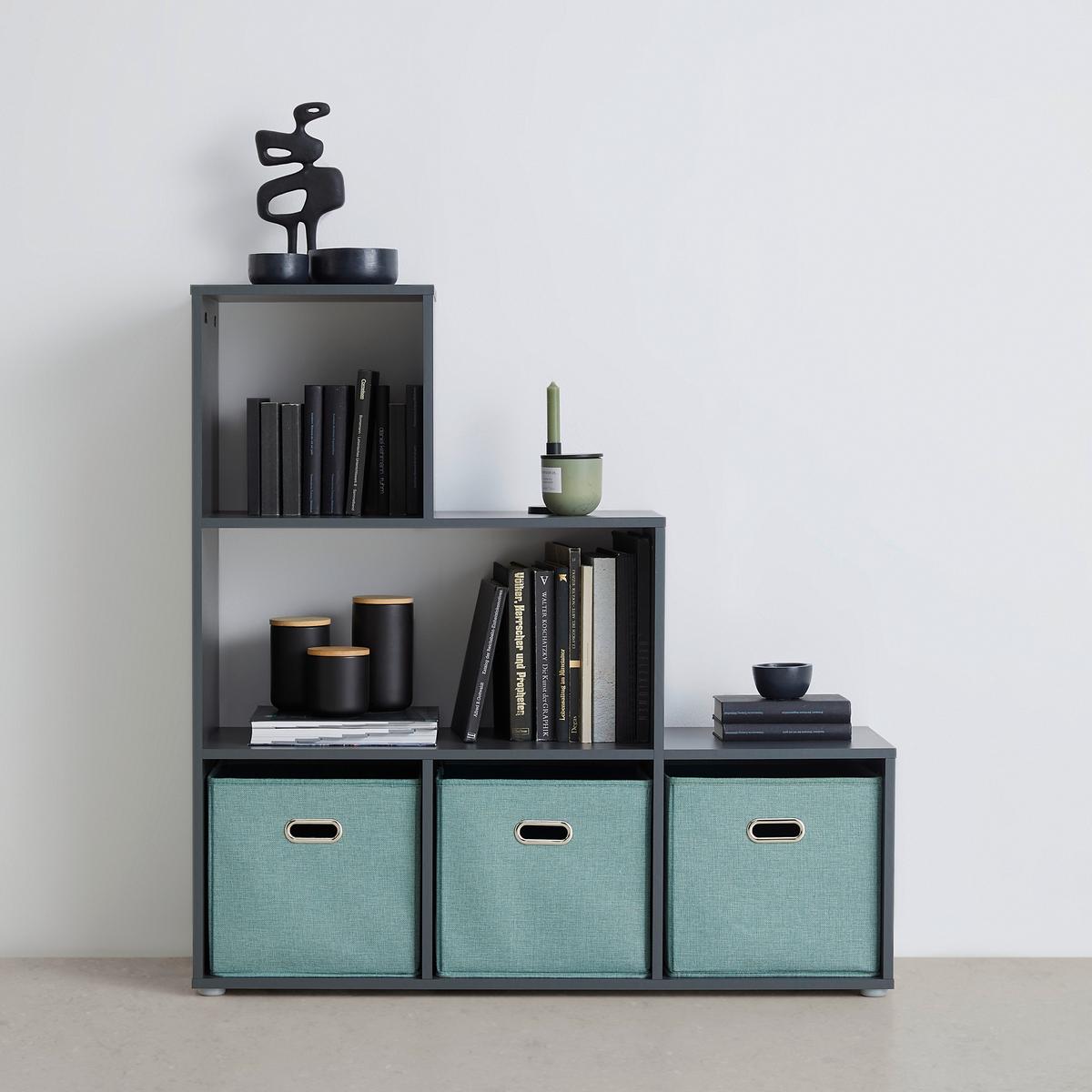 Regal Cassa 1 Anthrazit - Anthrazit, KONVENTIONELL, Holzwerkstoff (112/113/35cm) - Mömax