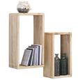 Set Stenskih Regalov Tessa - naravna, Moderno, les (34,5/28/60/52,5/19,5/19,5cm) - Mömax modern living Set Stenskih Regalov Tessa - naravna, Moderno, les (34,5/28/60/52,5/19,5/19,5cm) - Mömax modern living