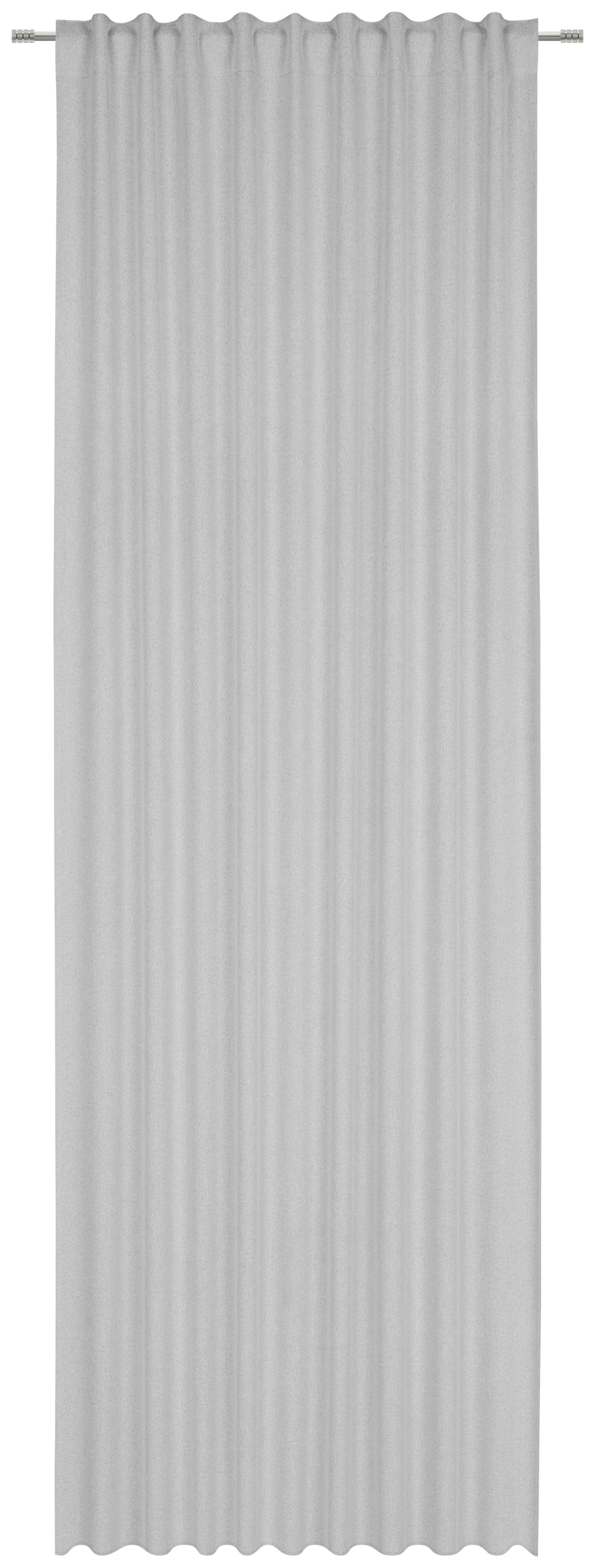 ZASŁONA GOTOWA DUNCAN - szary, Konventionell, tkanina (135/300cm) - Esposa