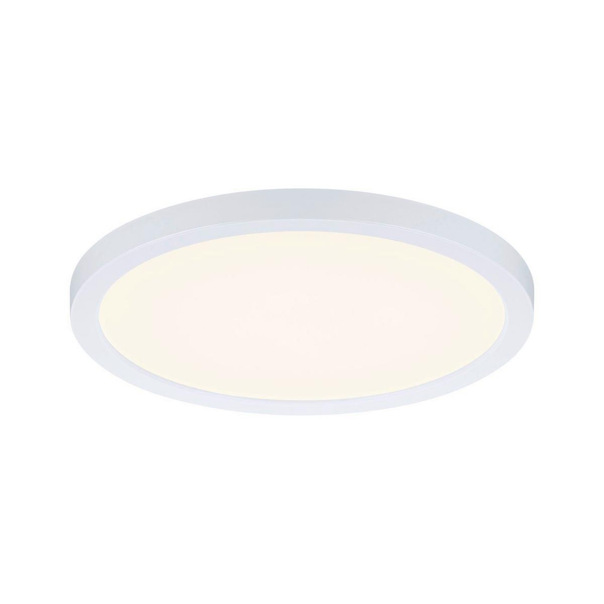 LED-Paneel Areo in Weiß max. 13 Watt - Weiß, Design, Kunststoff (17,5cm) - Paulmann