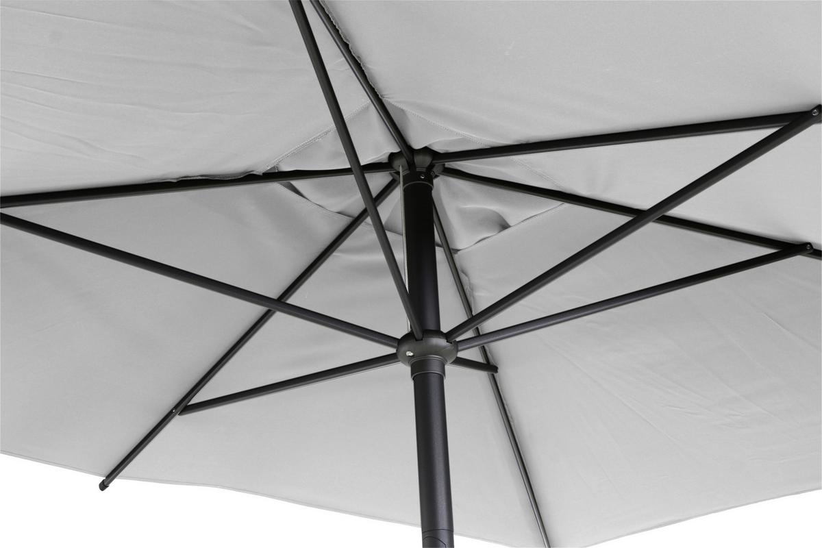 LOUNGEGARNITUR N12886 - Anthrazit/Teakfarben, KONVENTIONELL, Holz/Kunststoff - Siena Garden