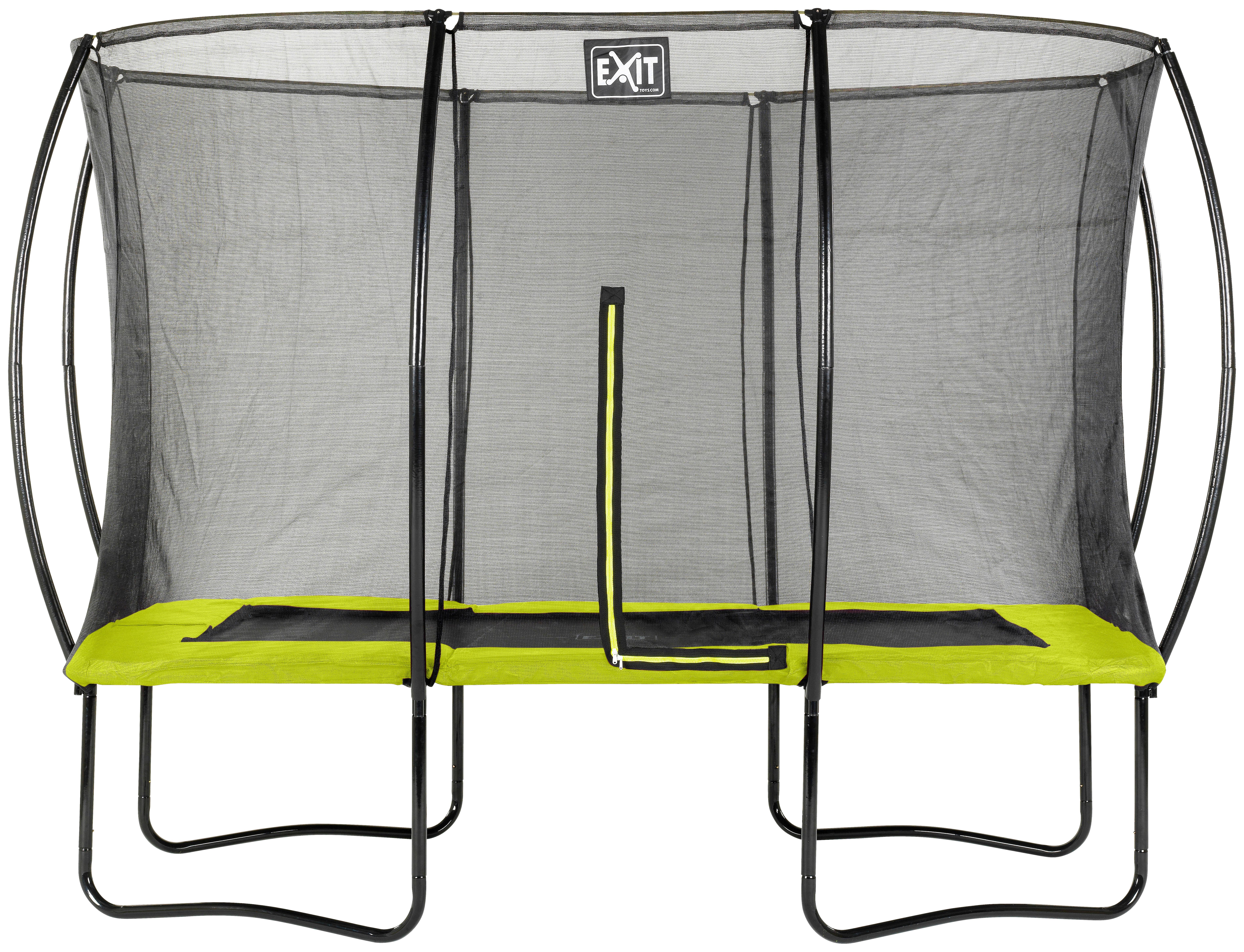 Trampolin Exit Silhouette, 214x305cm - zelena, Konvencionalno (214/262/305cm) - EXIT Toys