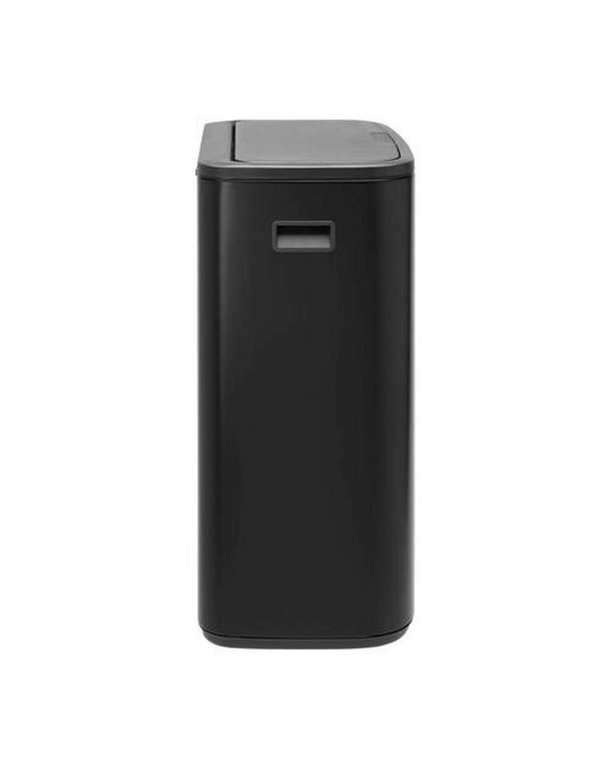 KOSZ NA ODPADY 221484 - czarny, Design, tworzywo sztuczne/metal (54.5/65.6/31.2cm) - Brabantia