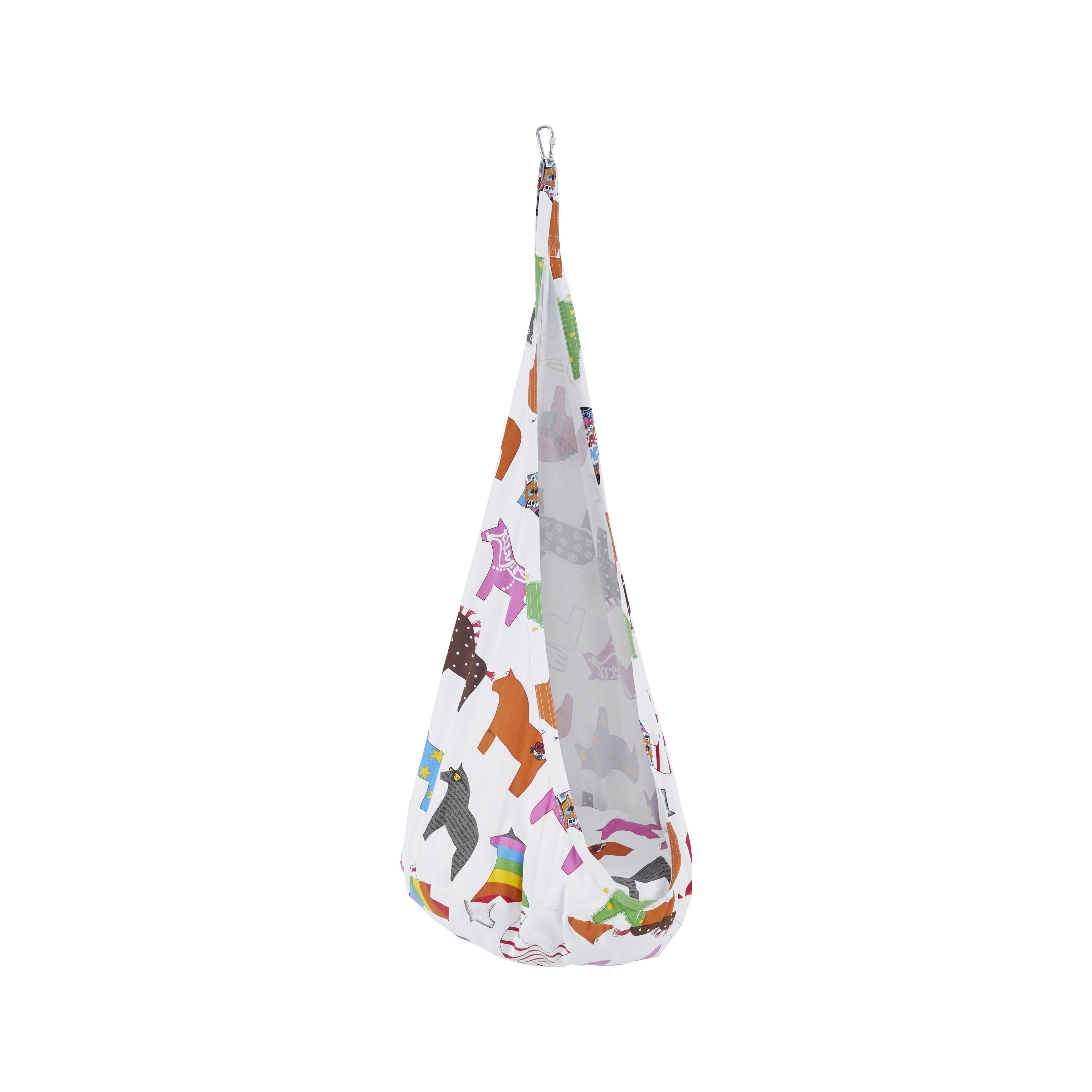 Hängehöhle Pooh Multicolor inkl. Kissen - Multicolor/Weiß, MODERN, Textil (70/150/70cm) - Bessagi Kids