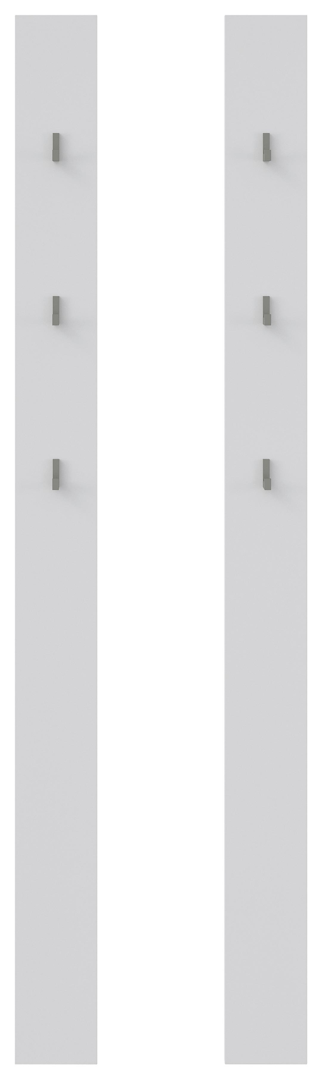 PANEL DO PRZEDPOKOJU LIV - biały, Konventionell, materiał drewnopochodny (26/165/1,6cm) - Xora