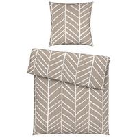 Bettwäsche Marble in Beige ca. 135x200cm - Beige, KONVENTIONELL, Textil (135/200cm) - Modern Living