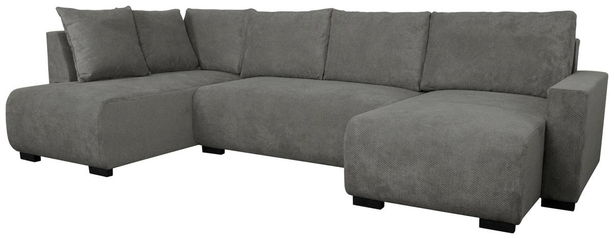 Canapea modulara VERONICE - albastru/grafit, Trend, textil (171/313/141cm) - Modern Living