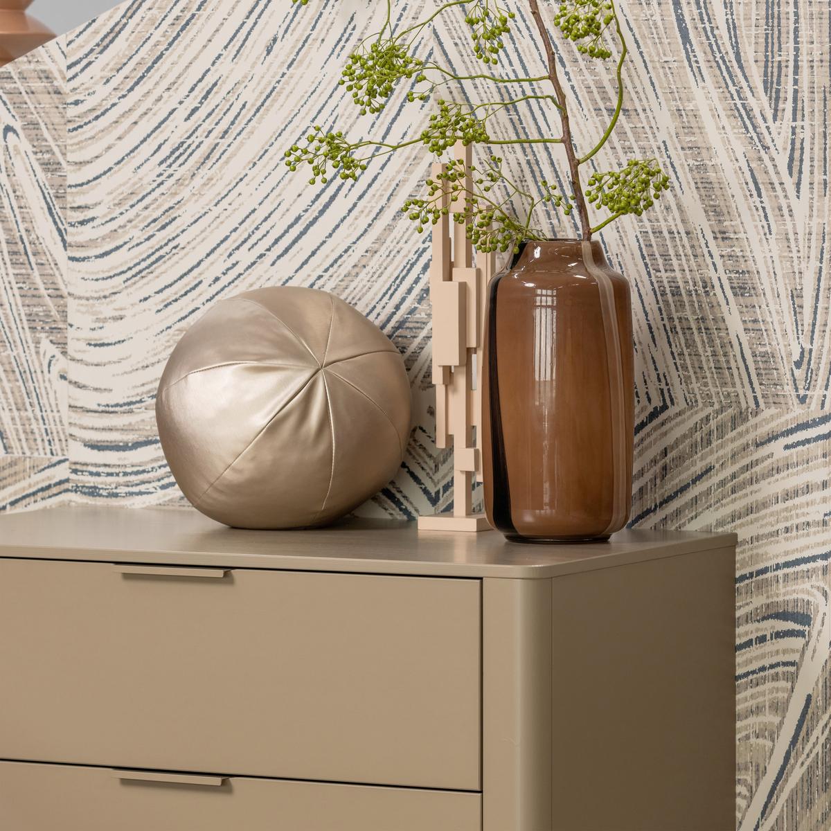 Pouf Rodeo Naturfarben B: 30cm - Naturfarben, Design, Textil (30/30/30cm) - Livetastic