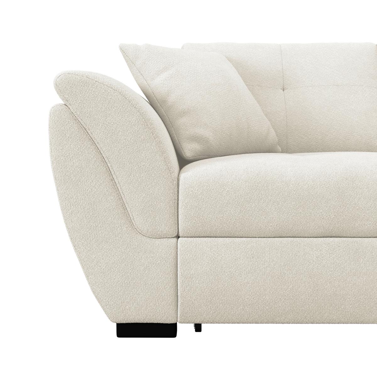 Kutna Garnitura Berisso - siva/crna, Konvencionalno, tekstil (278/187cm) - Ondega