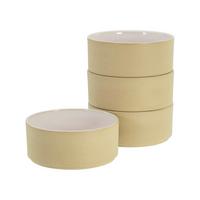 Set Skodelic Za Kosmiče Futuro White Sand, 4-Delni - bela/bež, Basics, keramika (14cm) - Creatable