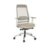 Pisarniški Stol Chiaro T2 White, Bež, Siva - siva/bela, Moderno, kovina/umetna masa (67/118/63cm) - MID.YOU