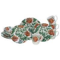 Kombinirani Servis Florentina, 16-Delni - večbarvno, Basics, keramika - Creatable