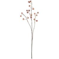 Kunstpflanze Zierapfelzweig I Naturfarben - Naturfarben/Braun, Basics, Kunststoff (17/93/14cm) - Mömax