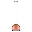 Hängeleuchte Konrad in Kupfer, max. 60 Watt - Kupferfarben, MODERN, Kunststoff/Metall (30/30/150cm) - MÖMAX modern living