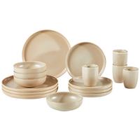 KOMBISERVICE 33075 - Sandfarben, Trend, Keramik (40,5/37/49,5cm) - Creatable