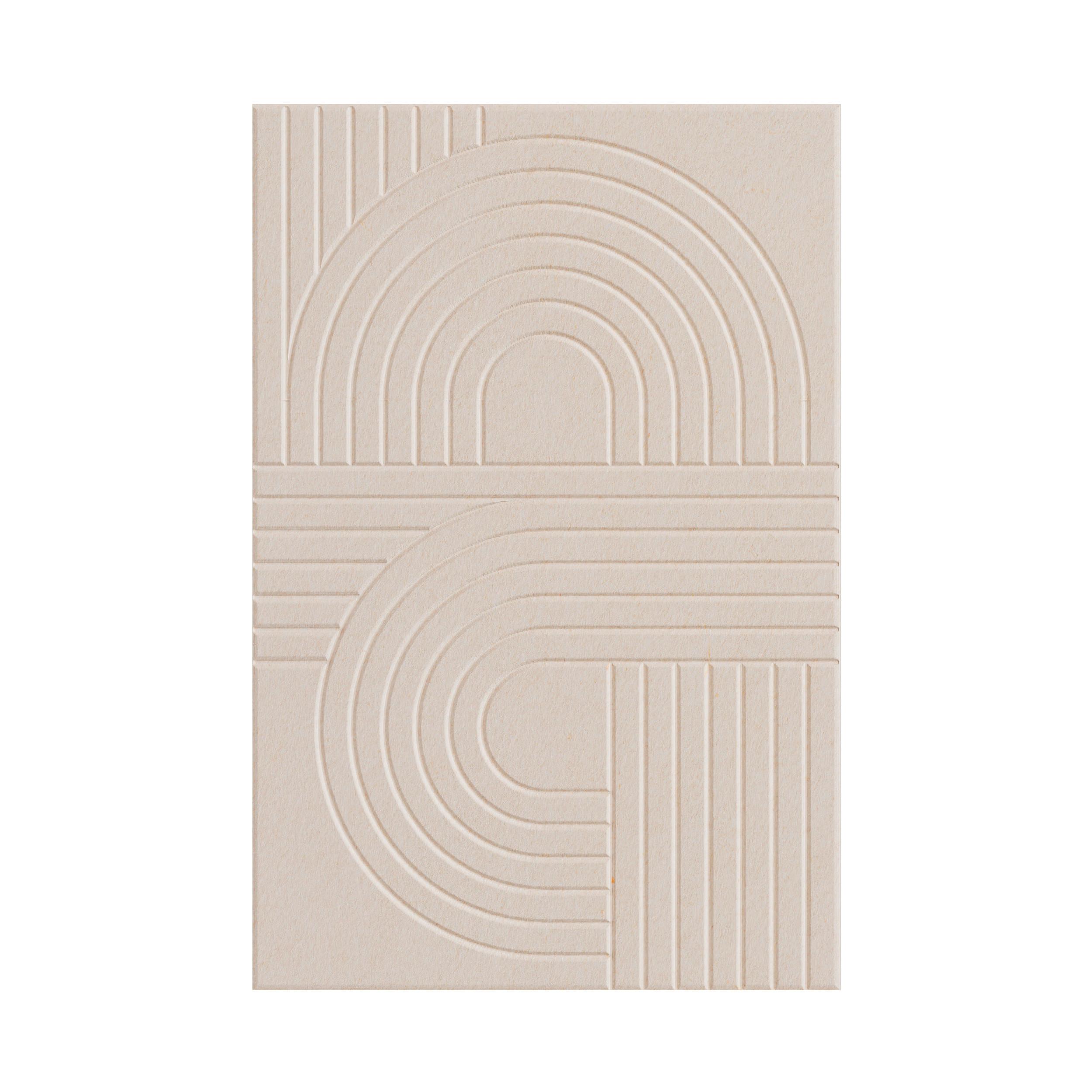 Akustični Panel Milla - bež, tekstil (60/90cm) - Mömax