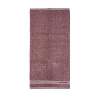 RĘCZNIK MELANGE - oberżyna, Basics, tkanina (50/100cm) - Marc O'Polo