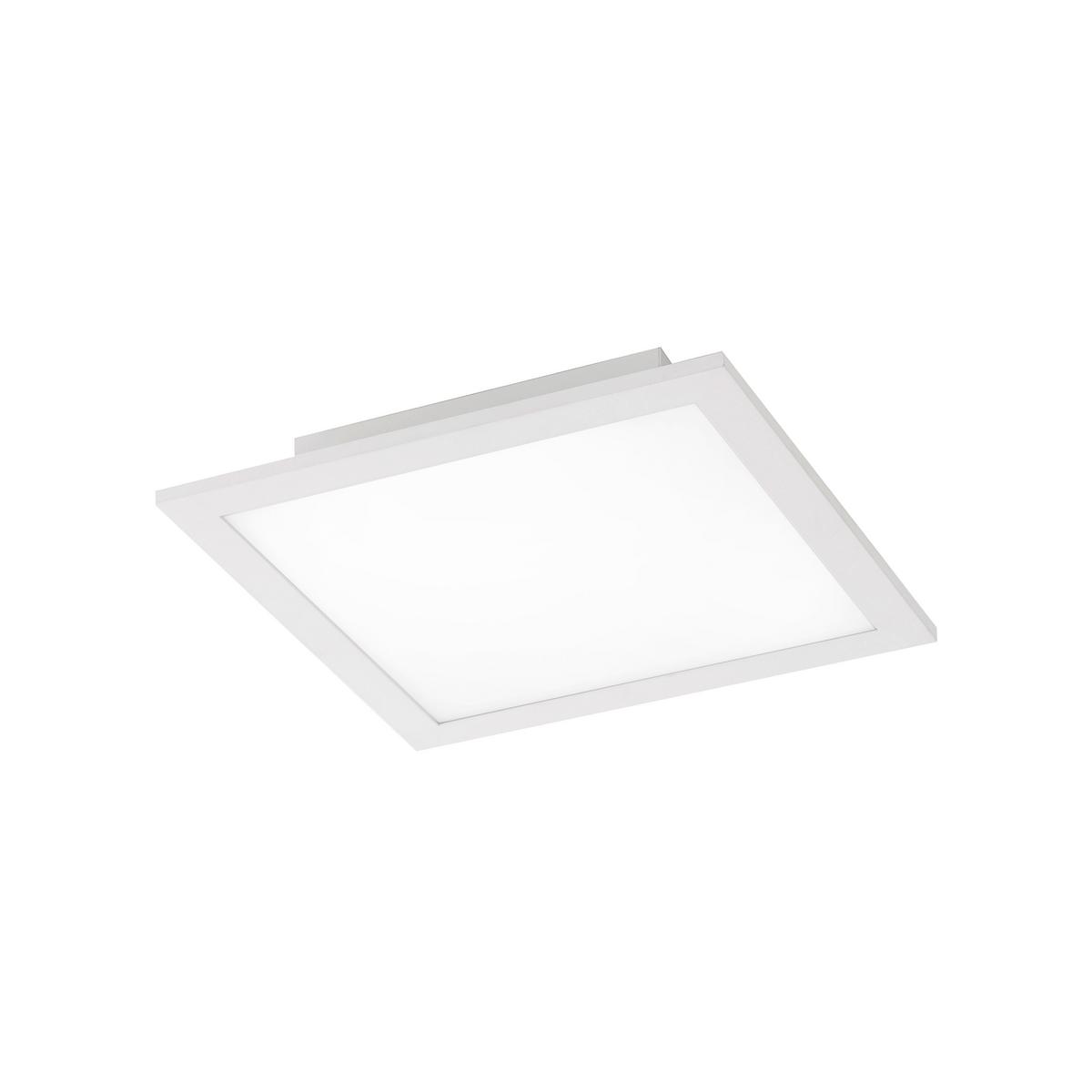 LED-Deckenleuchte Flat max. 17,5 Watt - Weiß, Kunststoff/Metall (30/30/5,6cm)