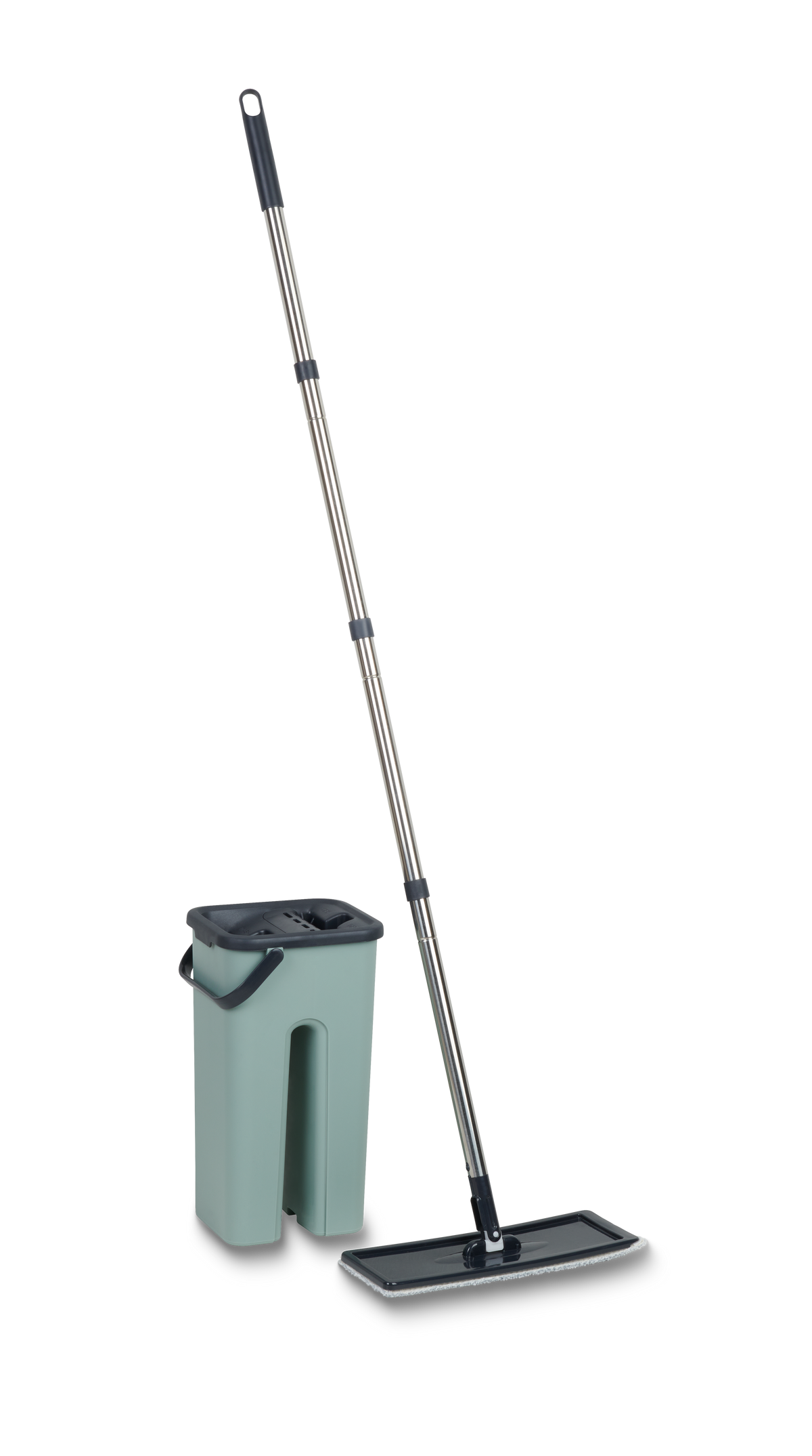 Set Za Čišćenje 2/1 Comfort Mop - siva/zelena, metal/tekstil (19/16,5/34,5cm) - Modern Living
