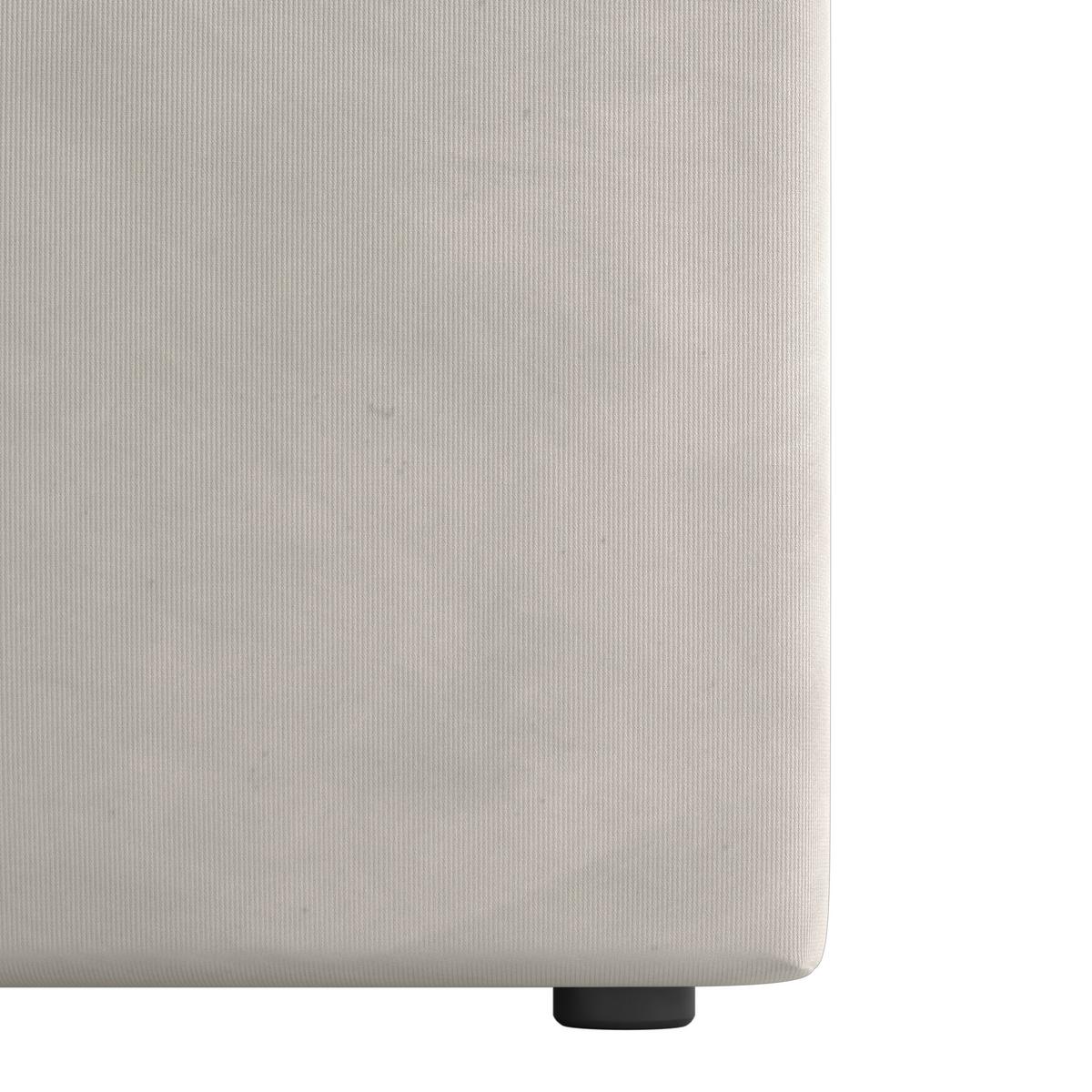 Boxspringbett Bologna ca. 180x200 cm Creme - MODERN, Holz/Kunststoff (180/200cm) - MID.YOU
