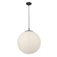 Függőlámpa Atom 6088 - fekete/fehér, Konventionell, üveg/fém (30/120cm)