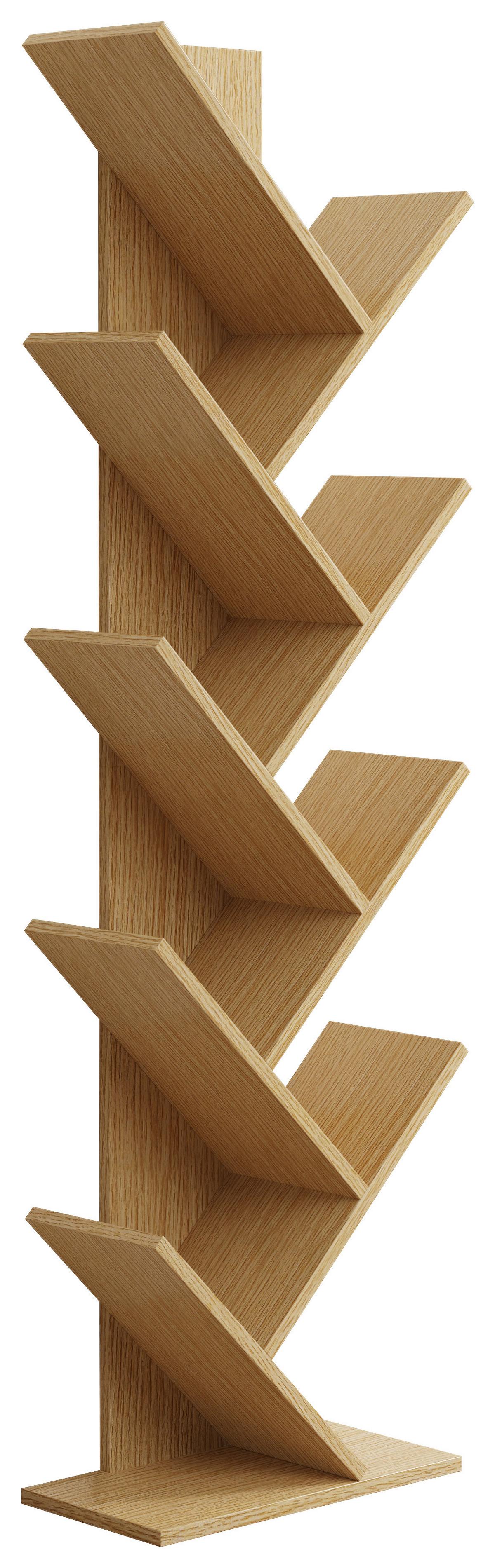 REGAL NULIS XL - Honigeiche, Design, Holzwerkstoff (40/140/20cm) - MID.YOU