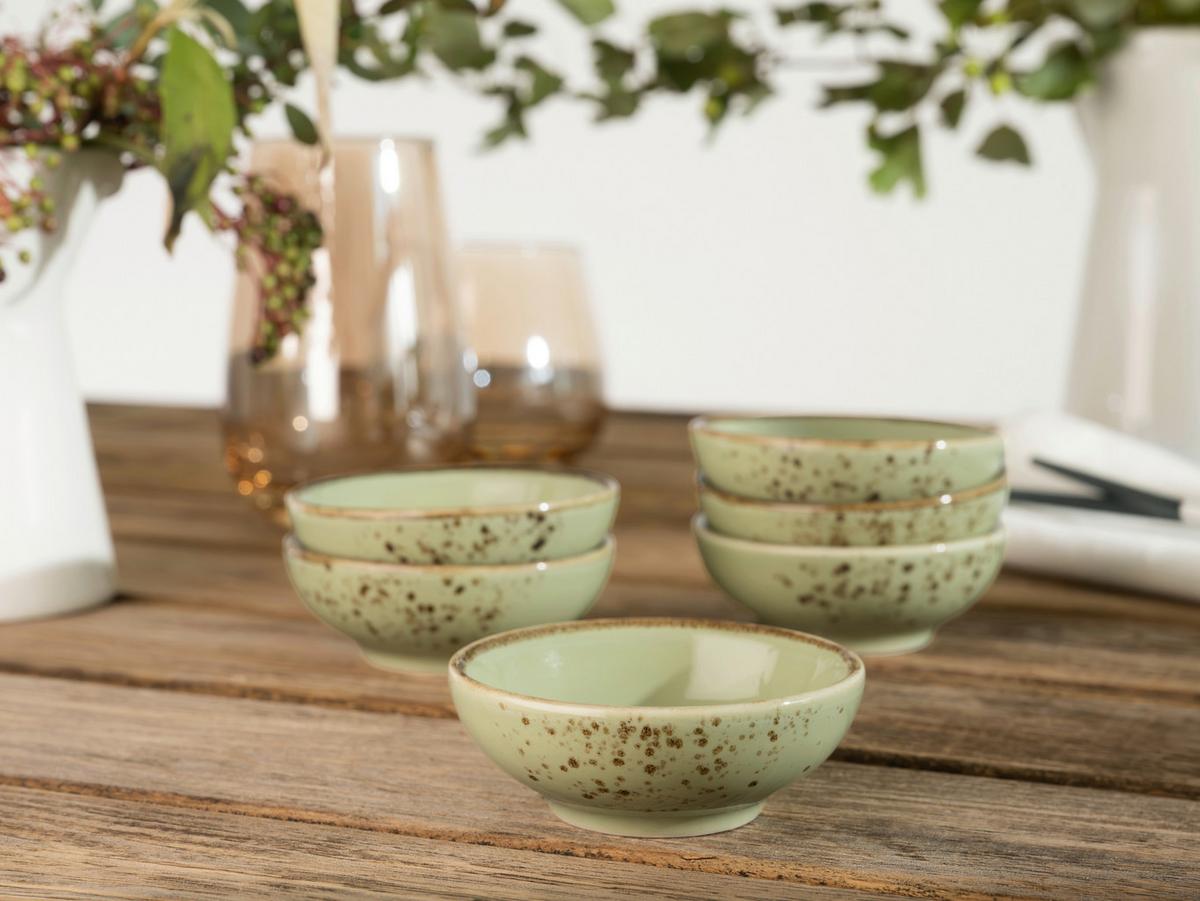 Dipschalenset 22082 Nature Collection - Grün, Trend, Keramik (8cm) - Creatable