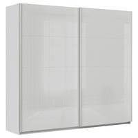 Ormar S Kliznim Vratima Feldkirch - siva visoki sjaj/svijetlo siva, Moderno, staklo/drvni materijal (225/210/62cm) - Modern Living