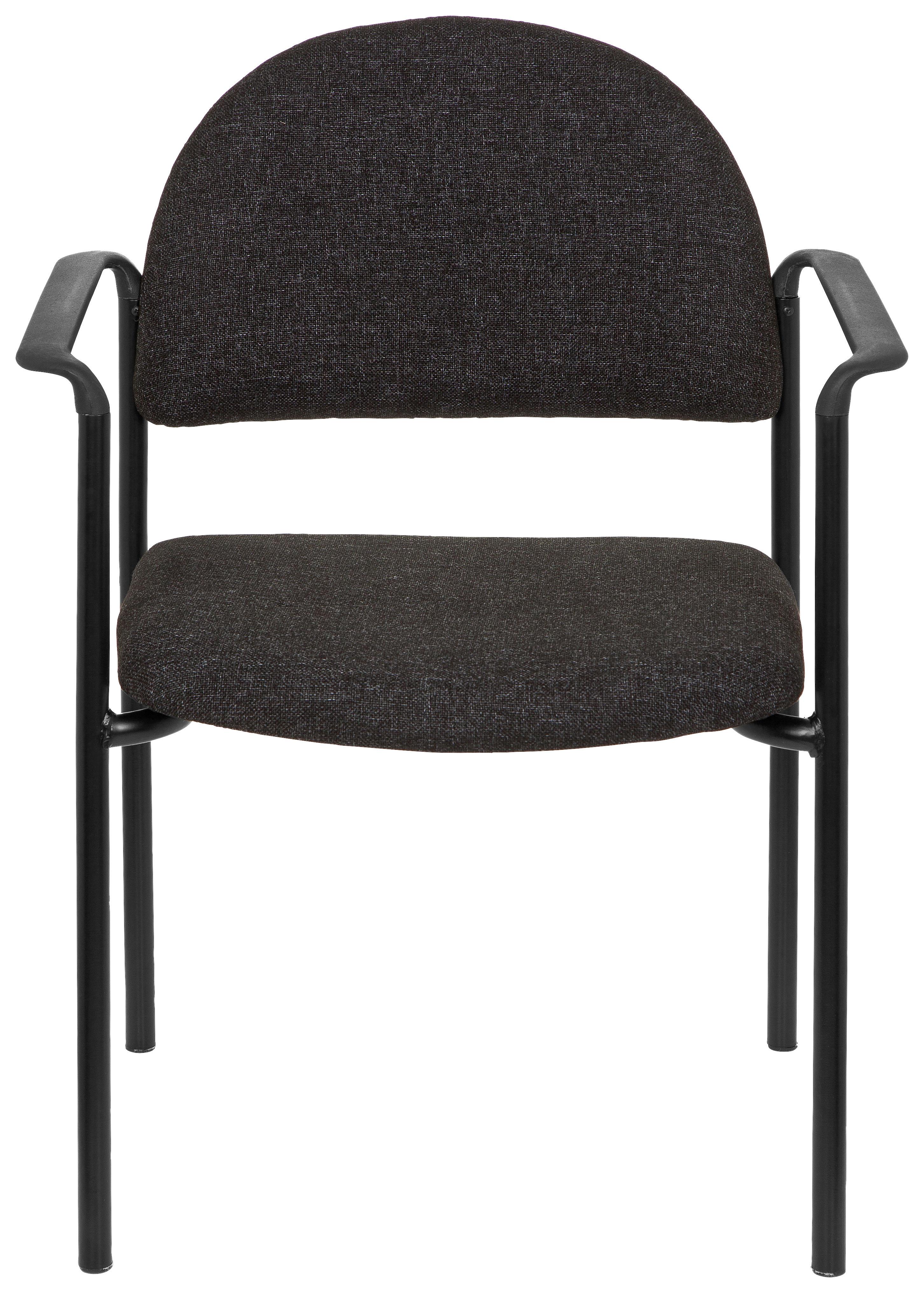 Konferenčni Stol Xt 700, Siva - temno siva/črna, Basics, kovina/tekstil (55/84/42cm) - MID.YOU