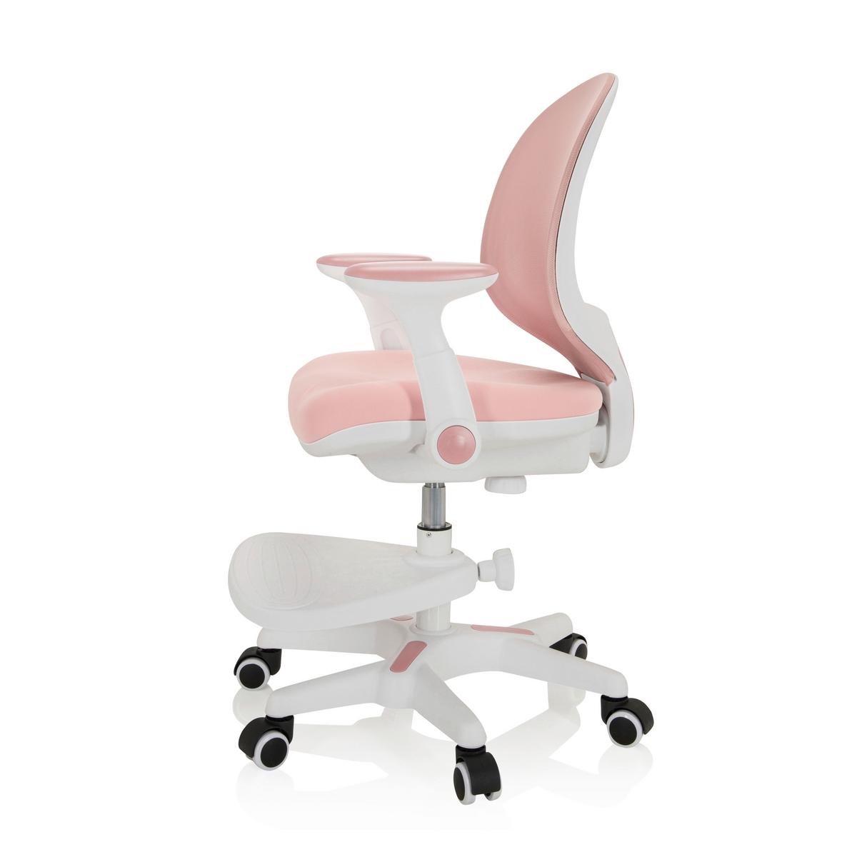 Otroški Vrtljivi Stol Kid Ergo, Roza - roza/bela, Moderno, umetna masa/tekstil (56/89/52cm) - MID.YOU